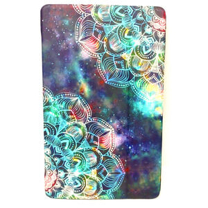 ZHK Galaxy Tab 10.0 Plus Folio Case Fold out Stand, Mandala Pattern, Magnets